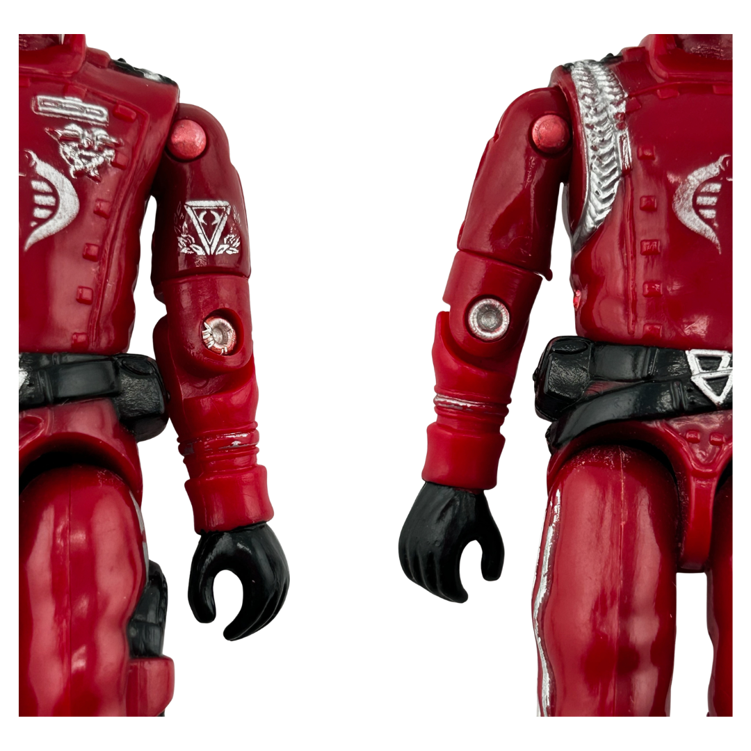 GI Joe, Action Force Crimson Guard complete vintage figure 221
