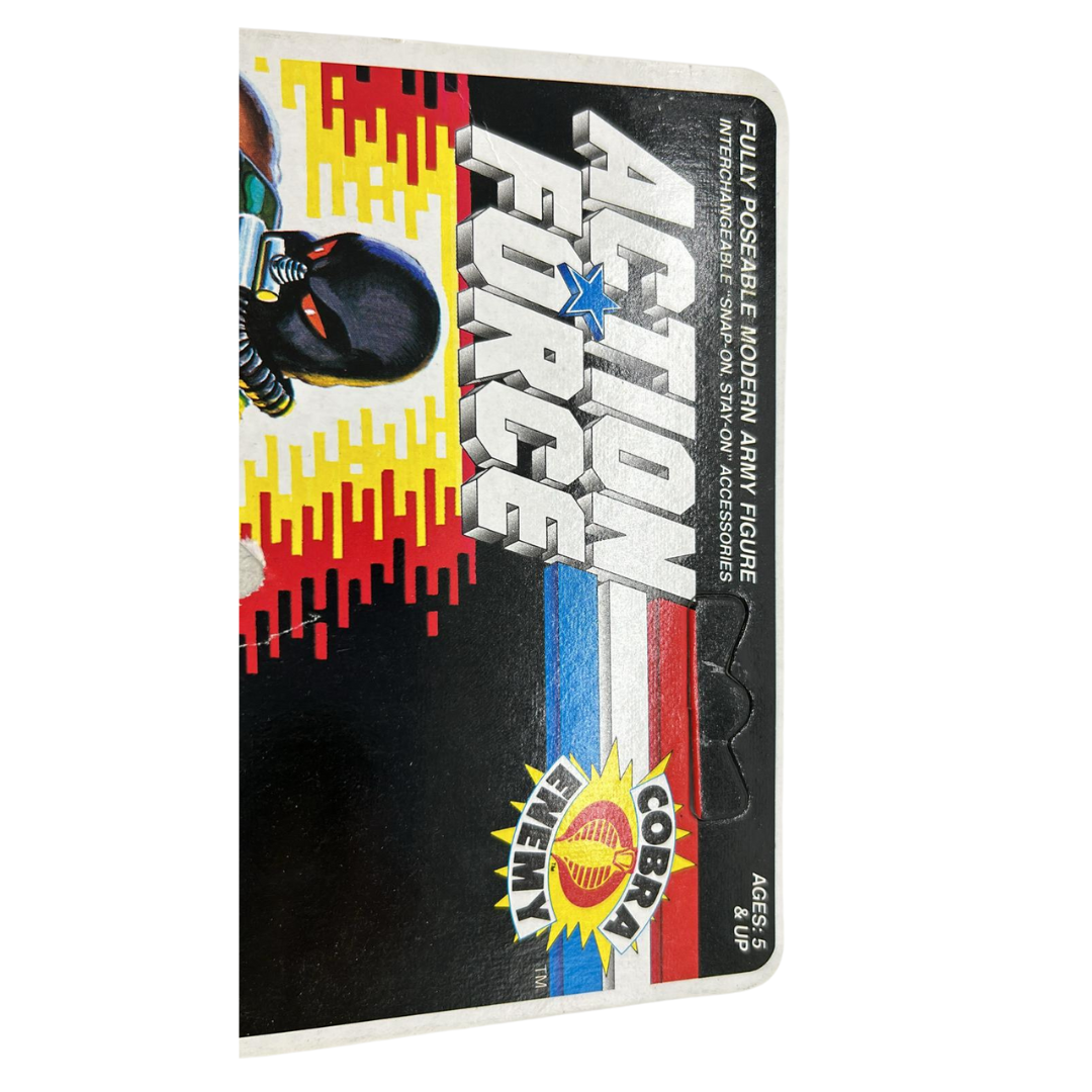 GI Joe, Action Force Croc Master original cardback unpunched