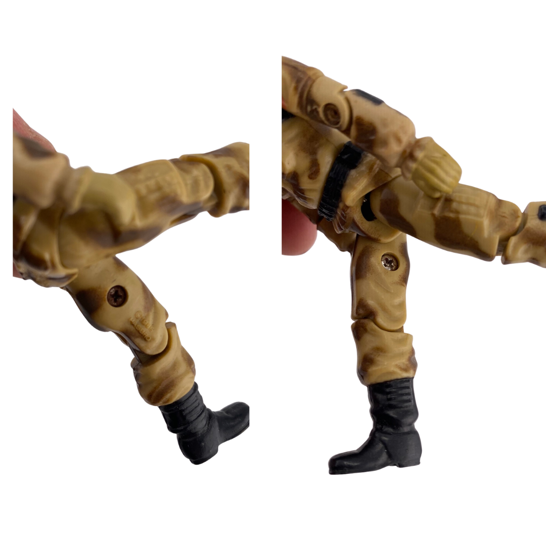 GI Joe, Action Force Dusty complete figure with original bipod 404