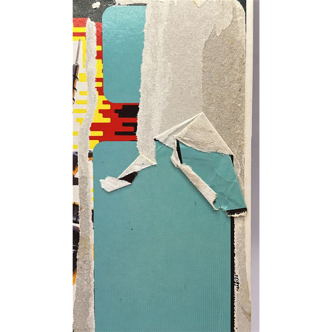 GI Joe, Action Force Eels original cardback filecard backing card