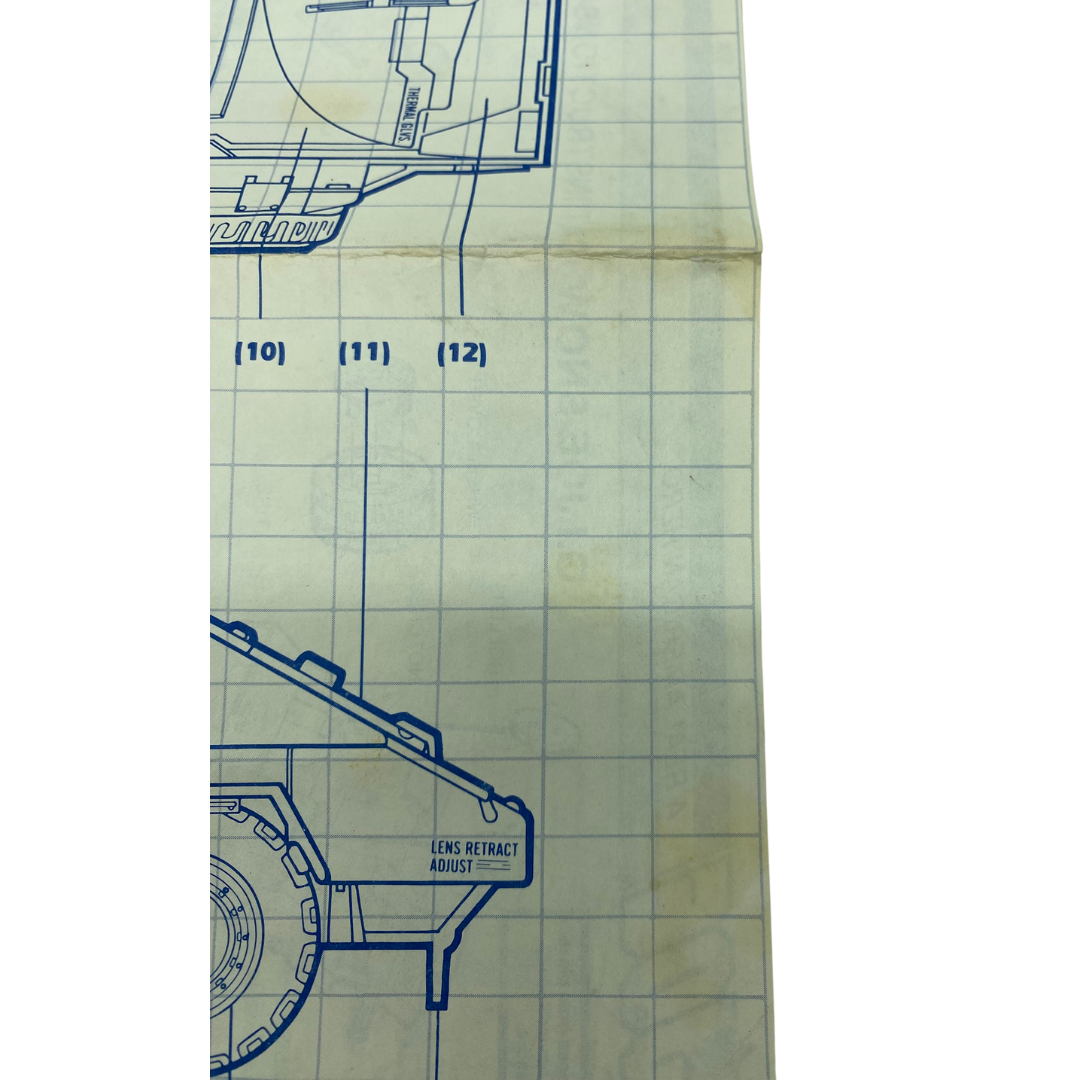 GI Joe Snowcat instructions blueprints Snow Cat U.S. version 321-2
