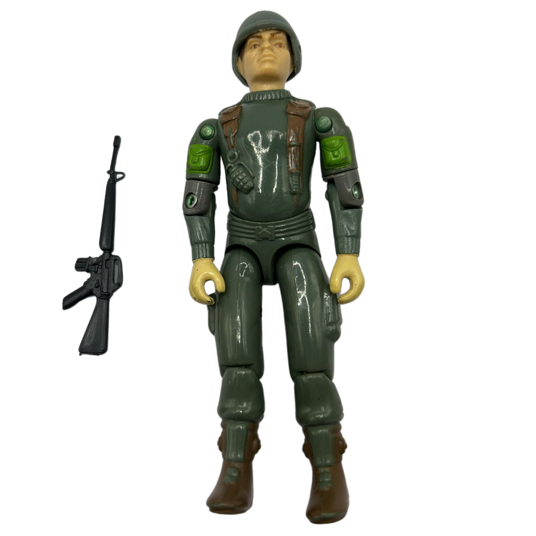 GI Joe, Action Force Grunt, Infantryman complete mail order fig loose legs 573C