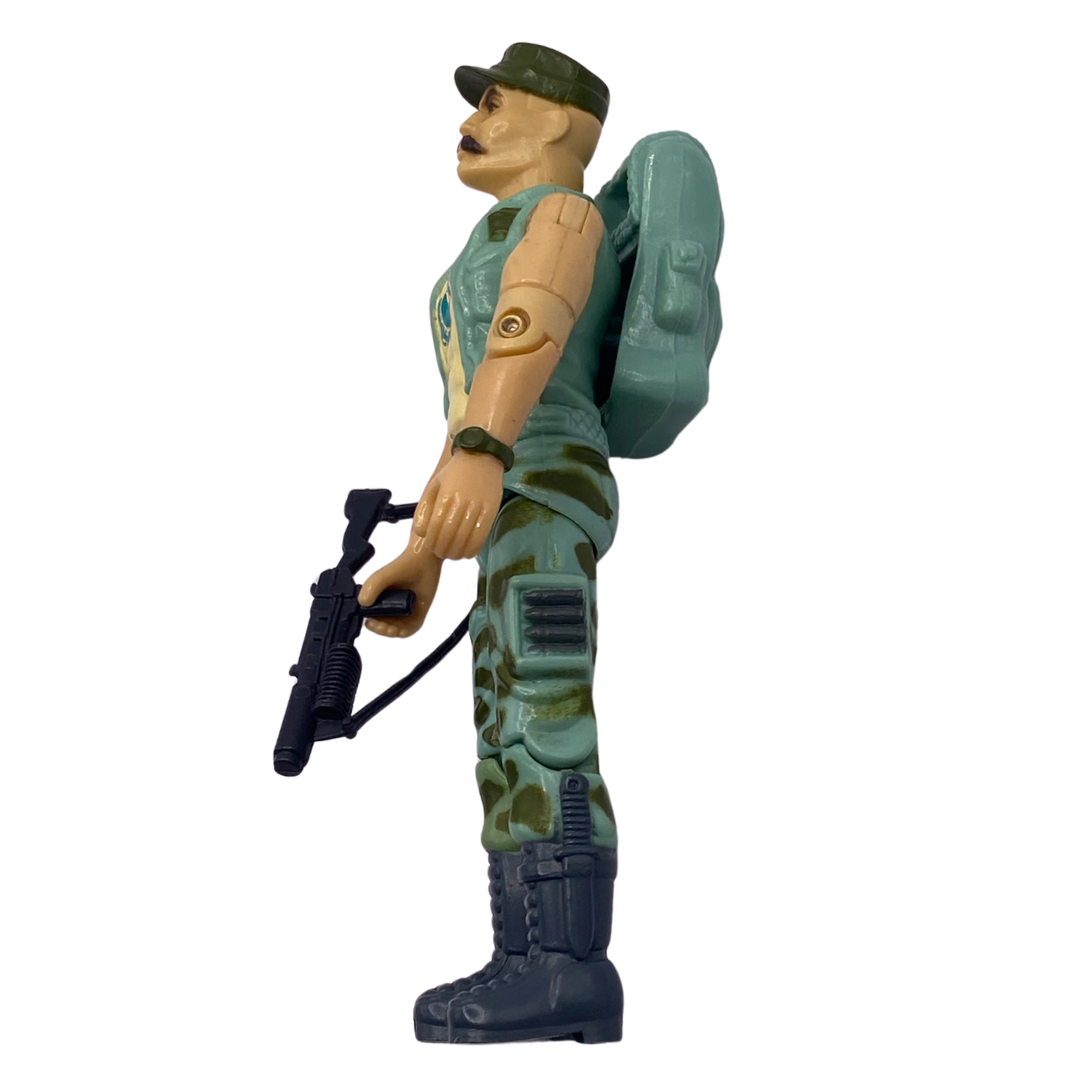 GI Joe, Action Force Gung Ho complete figure Palitoy 656