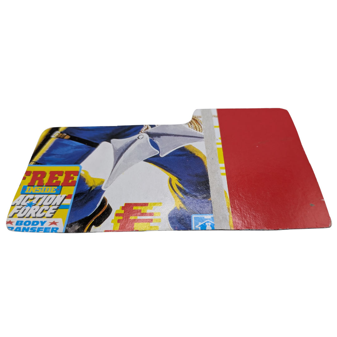 GI Joe, Action Force, Shipwreck filecard, Ship Wreck by Hasbro 524