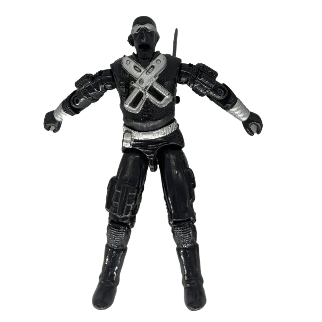 GI Joe, Action Force Snake Eyes V3 complete looks good but new O ring needed 62