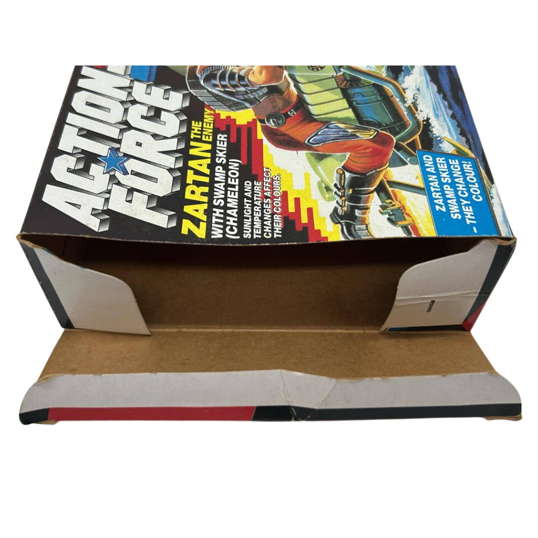 GI Joe, Action Force Swamp Skier / Chameleon & Zartan boxed with insert