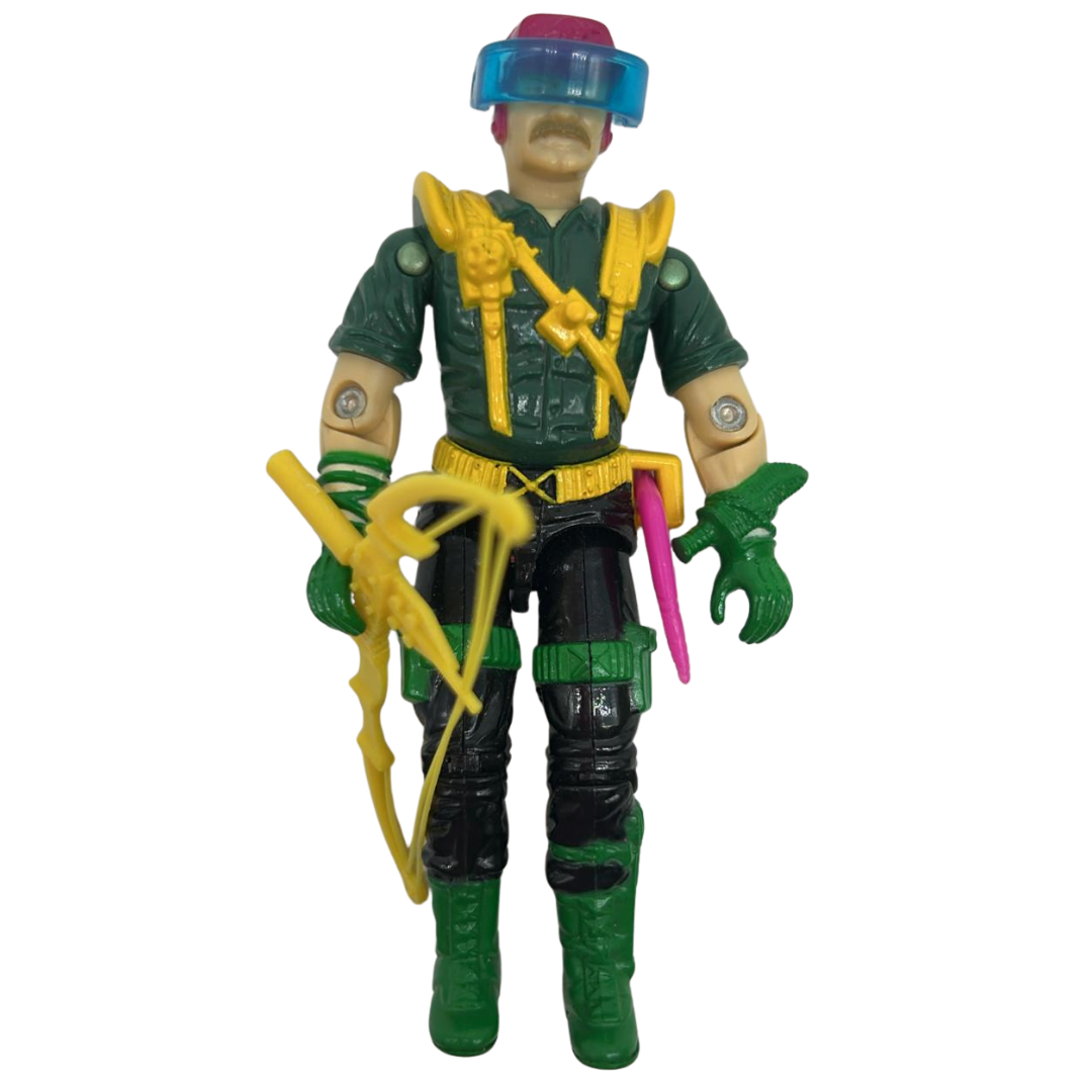 GI Joe, Action Force Skymate complete figure with glider boomerang included 347