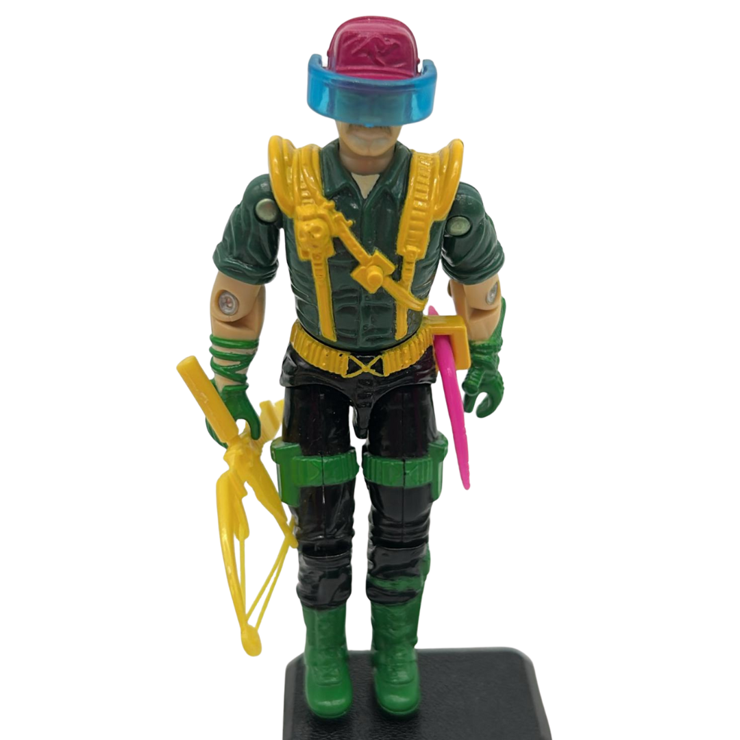 GI Joe, Action Force Skymate complete figure with glider boomerang included 347