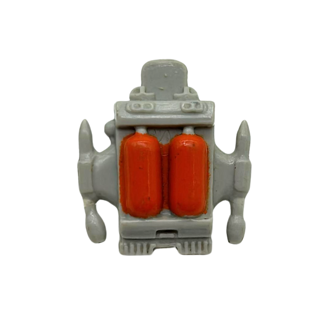 GI Joe, Action Force Torpedo backpack part, vintage action figure, Palitoy 402 / 400