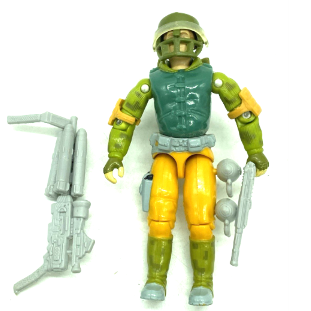 GI Joe, Action Force Captain Gridiron, complete, 196
