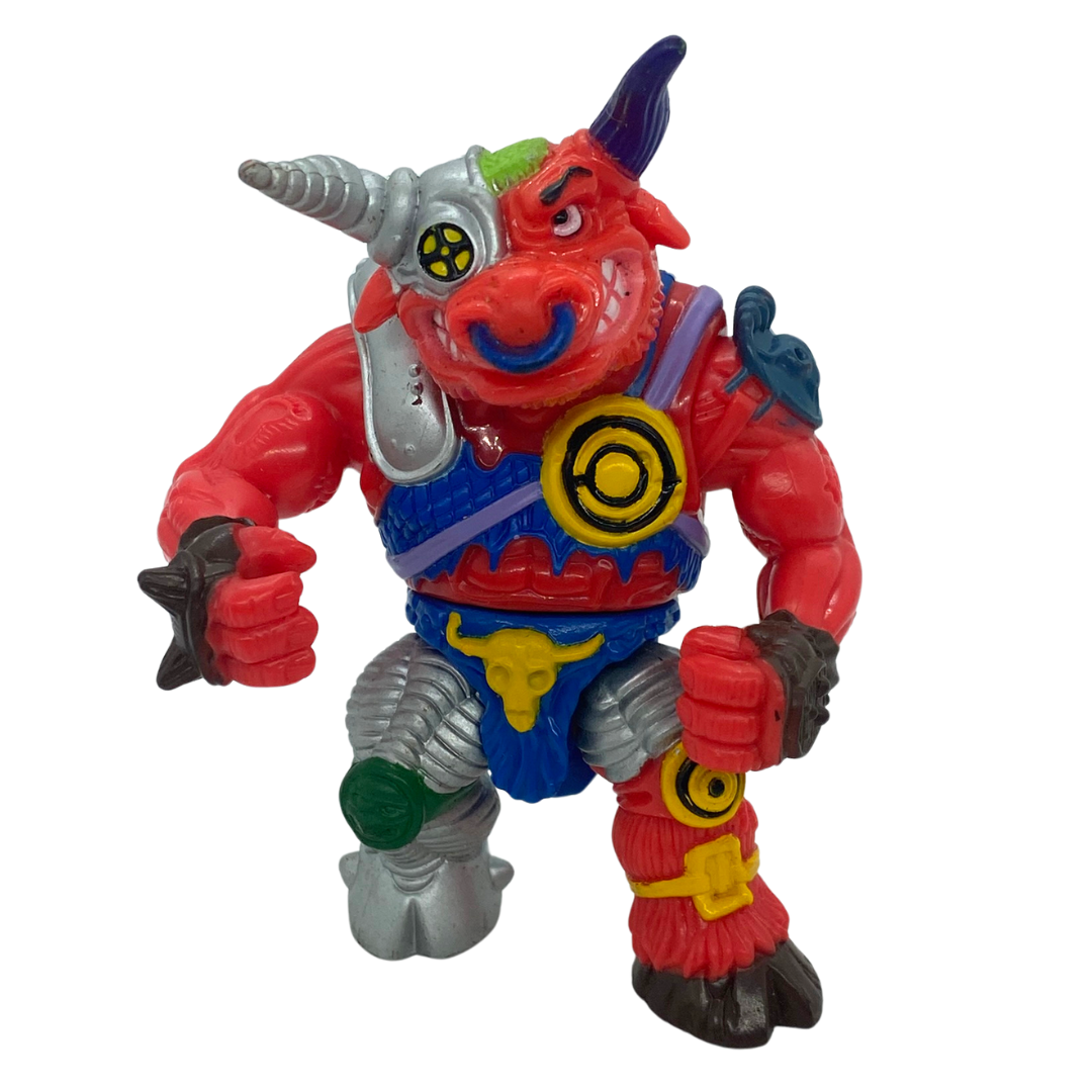 Teenage Mutant Ninja Groundchuck figure 1991 complete 25