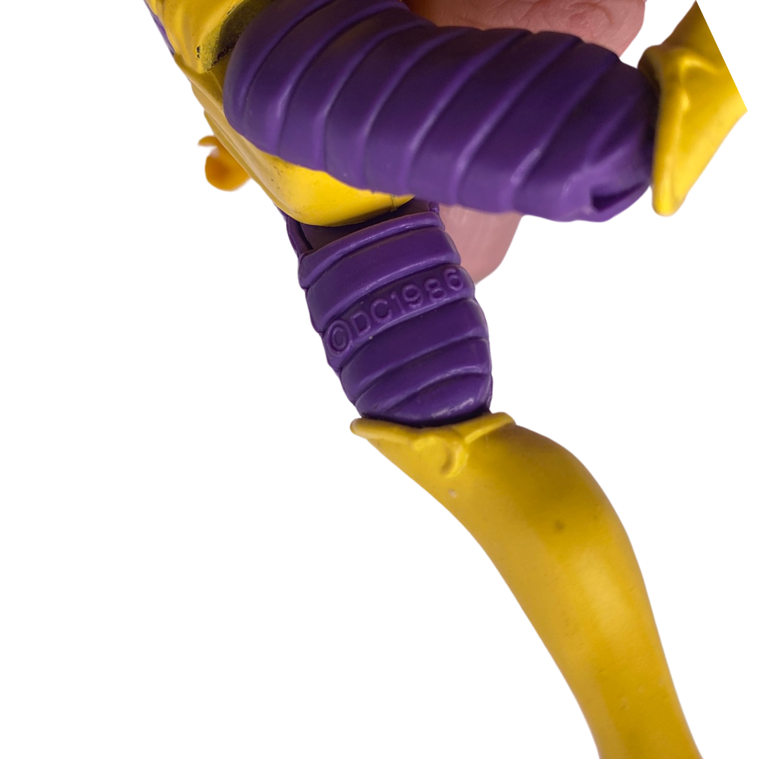 Vintage Kenner Super Powers Golden Pharoah complete & working with staff 330