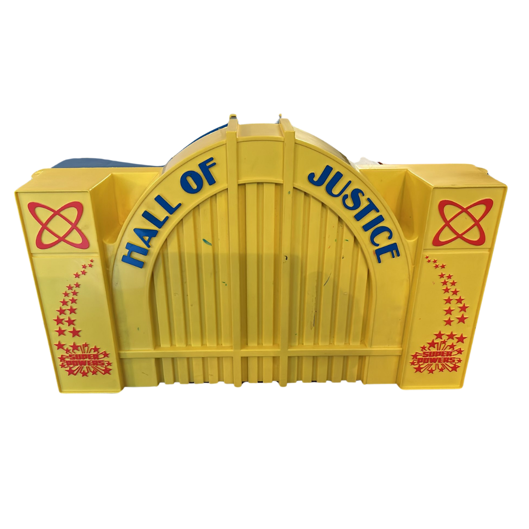 Super Powers Hall Of Justice by Kenner complete with instructions very nice