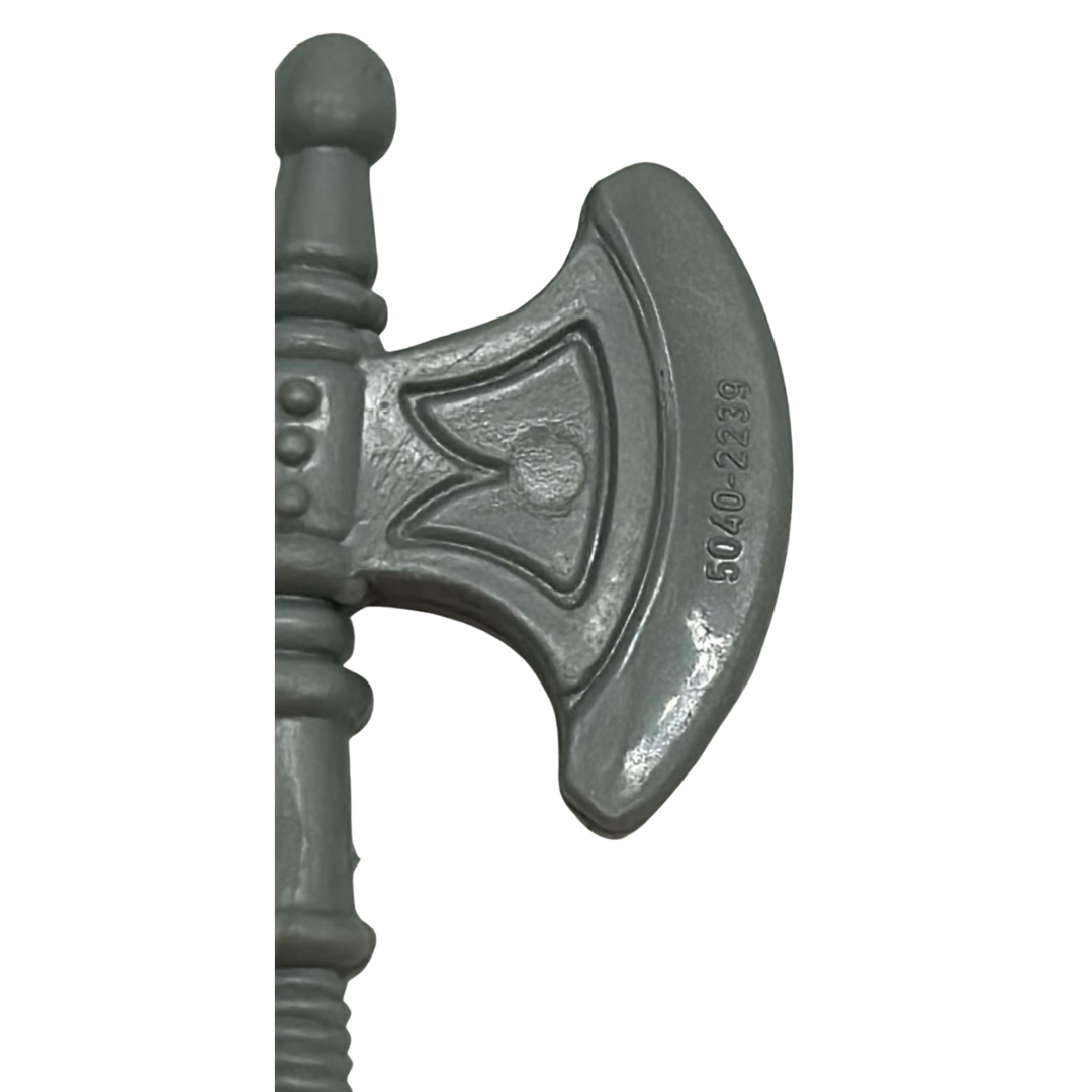 He-Man axe part vintage 1980s, MOTU Masters Of The Universe, Taiwan 726