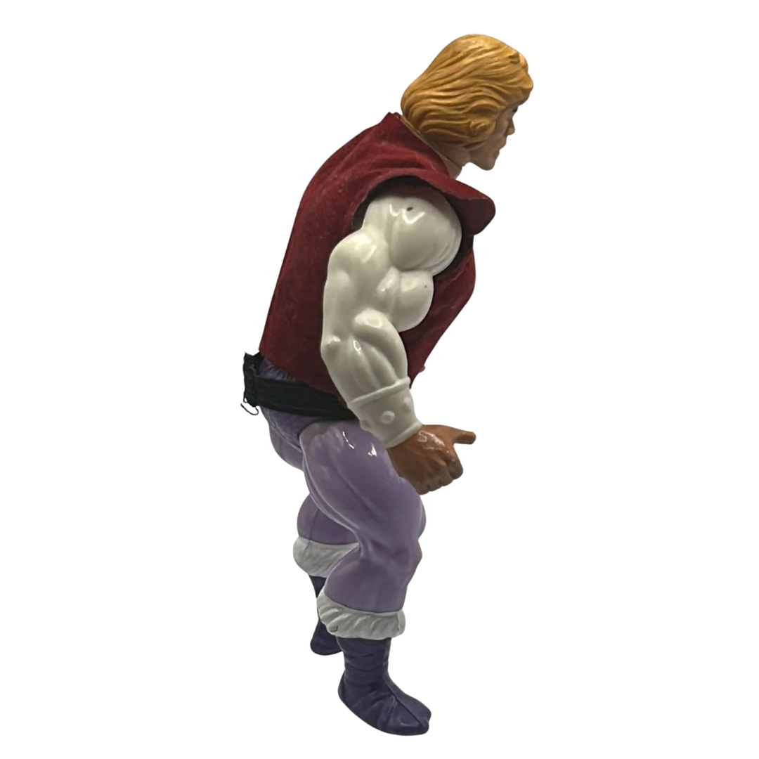 He-Man Prince Adam complete figure sword, orig belt & jacket Taiwan MOTU 754