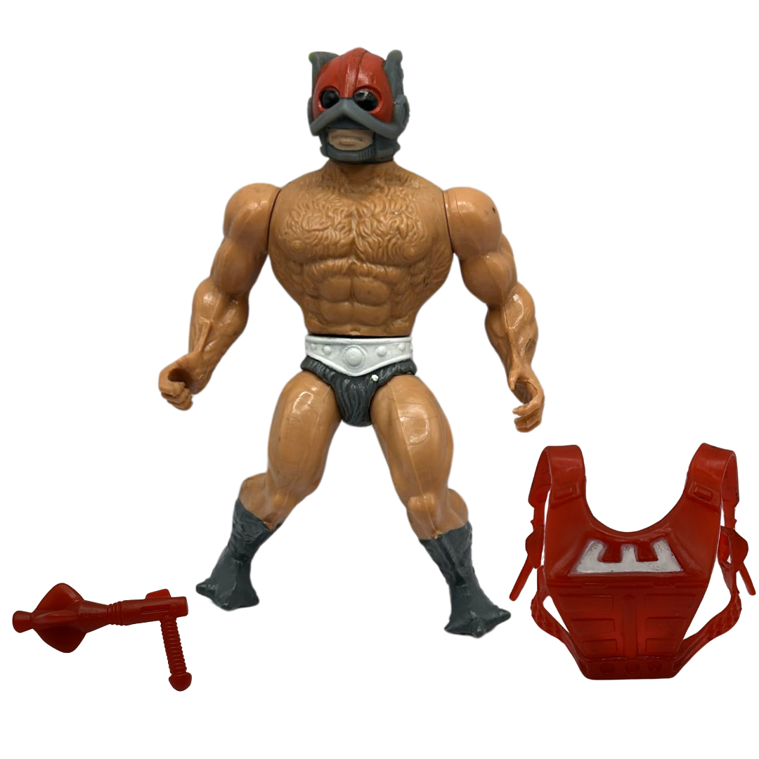 He-Man Zodak figure complete with armour and gun heman 422