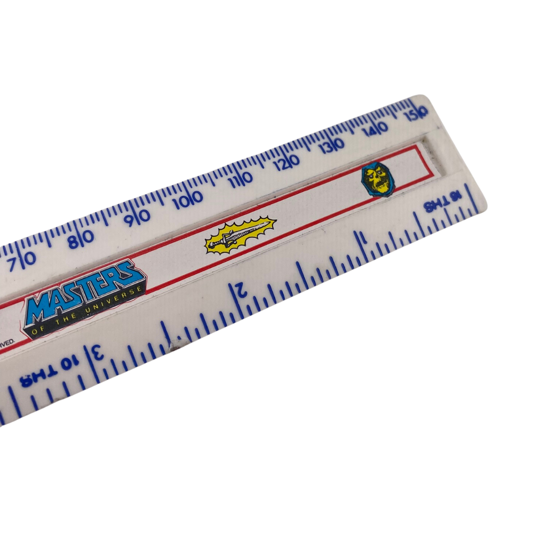 He-Man Masters Of The Universe He-Man vintage ruler 1985 original Skeletor 455