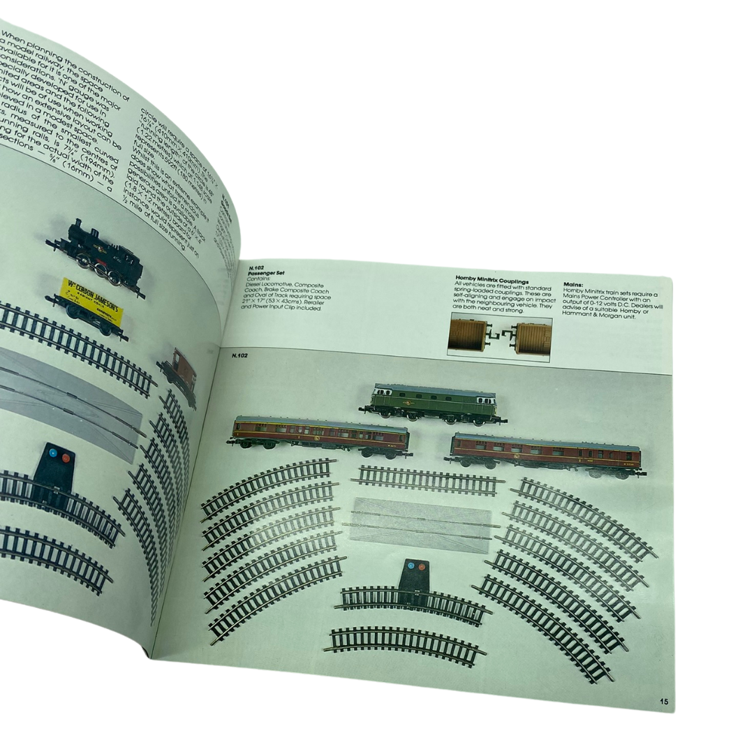 Hornby Railways Minitrix N Gauge scale models catalogue 1981