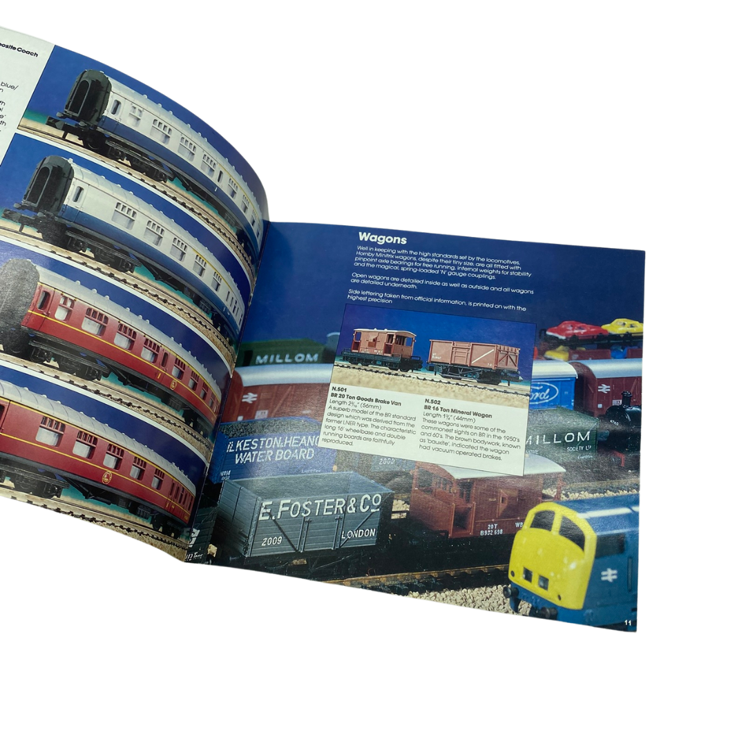 Hornby Railways Minitrix N Gauge scale models catalogue 1981