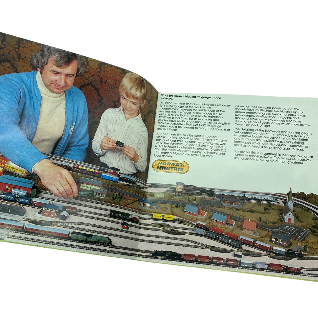 Hornby Railways Minitrix N Gauge scale models catalogue 1981