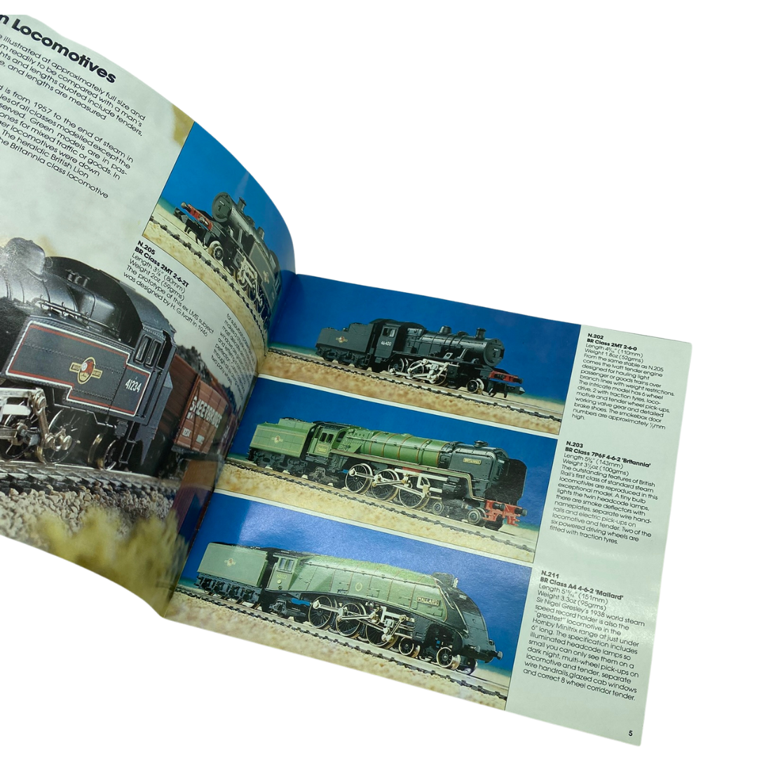 Hornby Railways Minitrix N Gauge scale models catalogue 1981