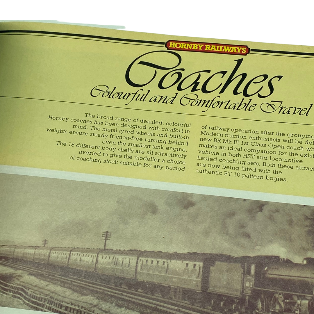 Hornby Railways "00" catalogue 1979 25th edition