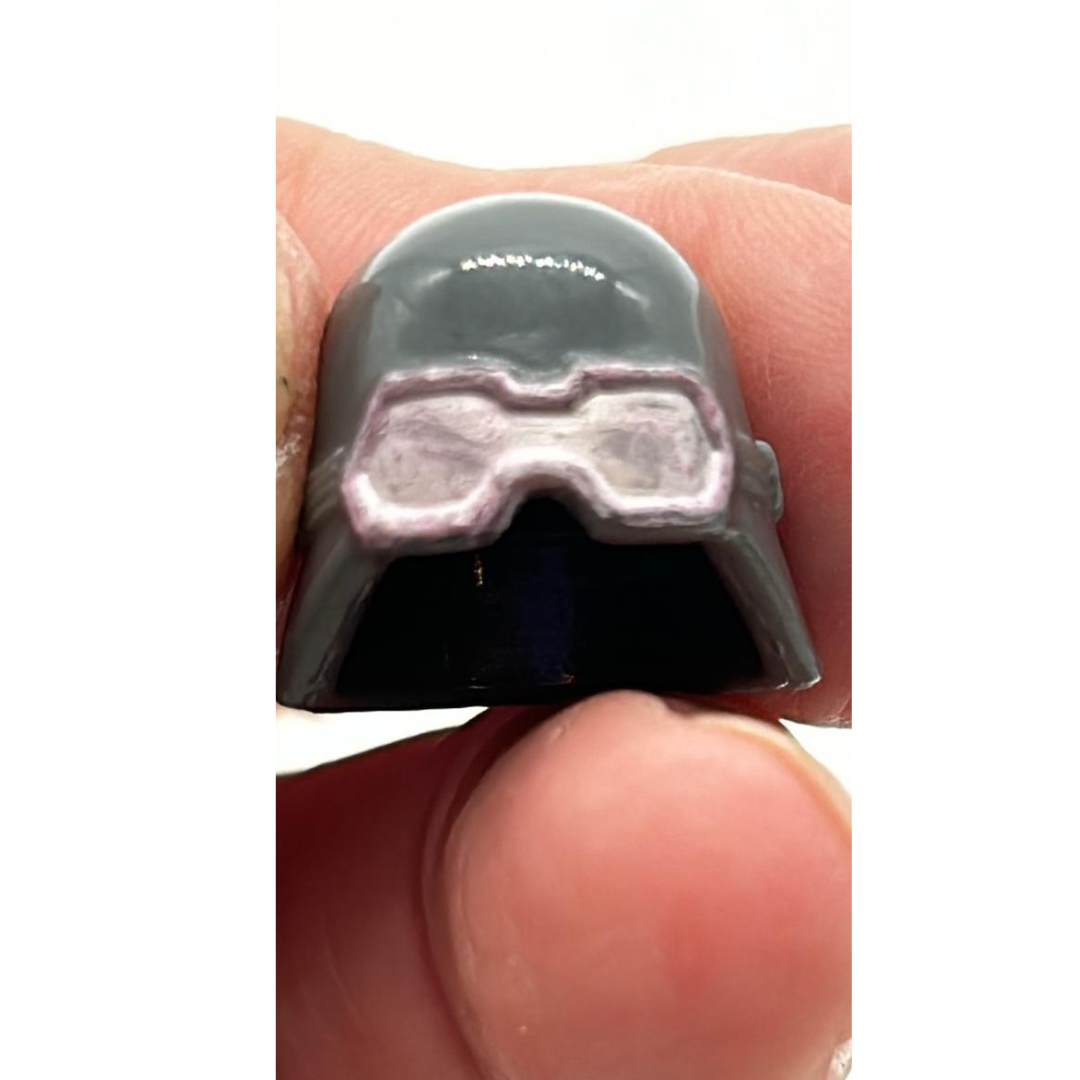 GI Joe, Action Force Cobra Ice Viper helmet part, Cobra Wolf vintage 47
