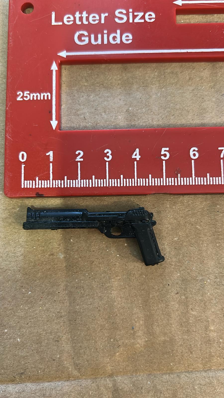 Toy Island Robocop gun / weapon / part