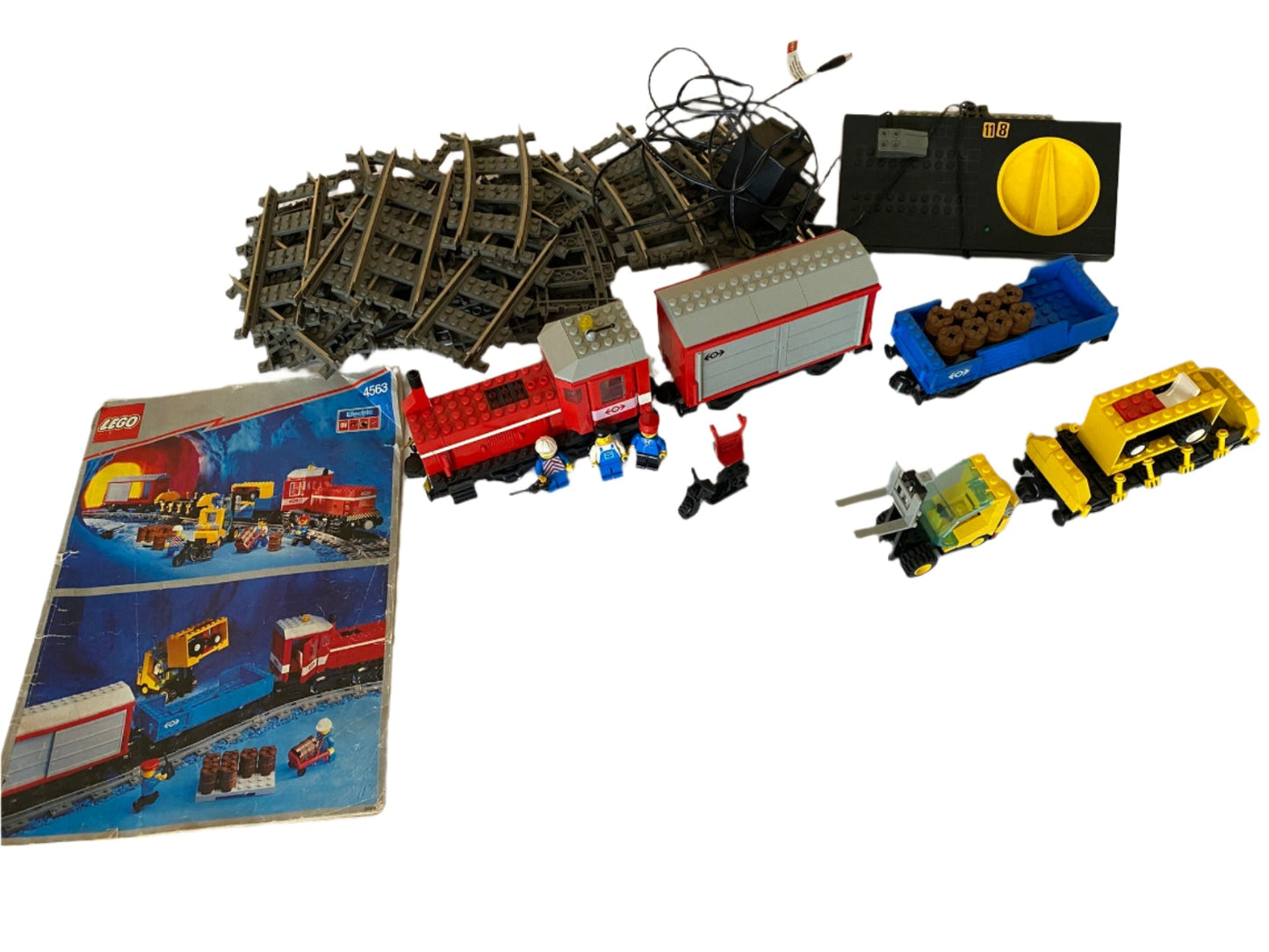 LEGO 4563 Train set Load N' Haul complete & working vintage 1980s