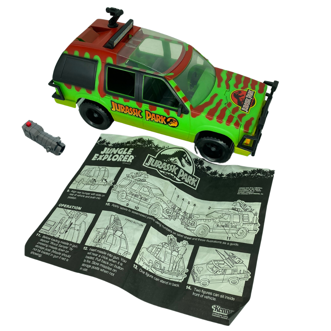 Le véhicule Jungle Explorer de Jurassic Park (Kenner - 1993 Le véhicule Jungle Explorer de Jurassic Park (Kenner - 1993