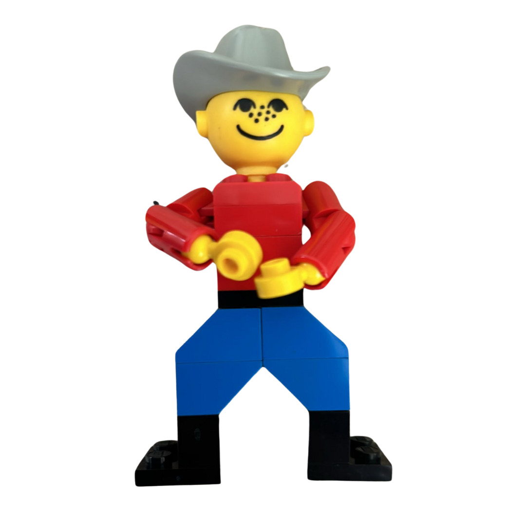 Vintage Lego 210 Cowboys Homemaker set box and instructions