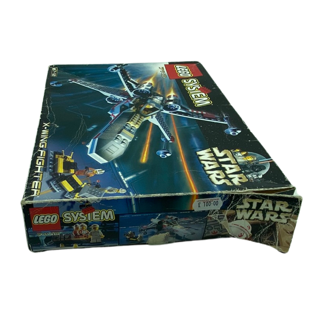 Lego Star Wars X-Wing 7140 99% complete boxed Minifigures Luke Biggs R2D2
