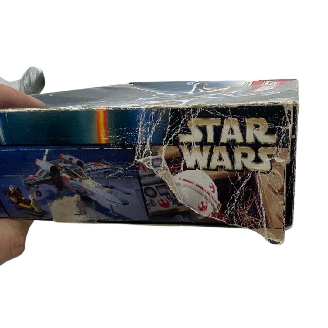 Lego Star Wars X-Wing 7140 99% complete boxed Minifigures Luke Biggs R2D2