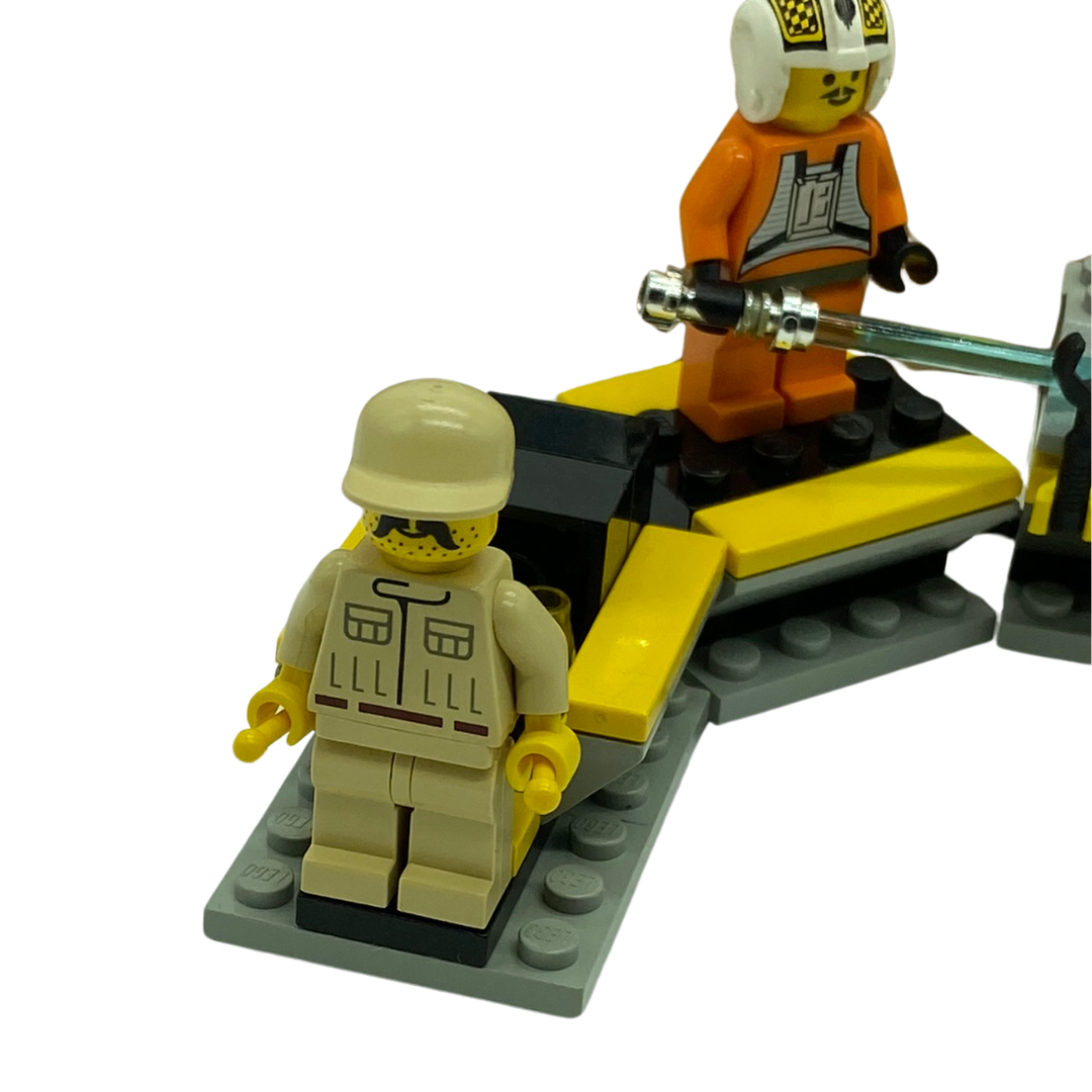 Lego Star Wars X-Wing 7140 99% complete boxed Minifigures Luke Biggs R2D2