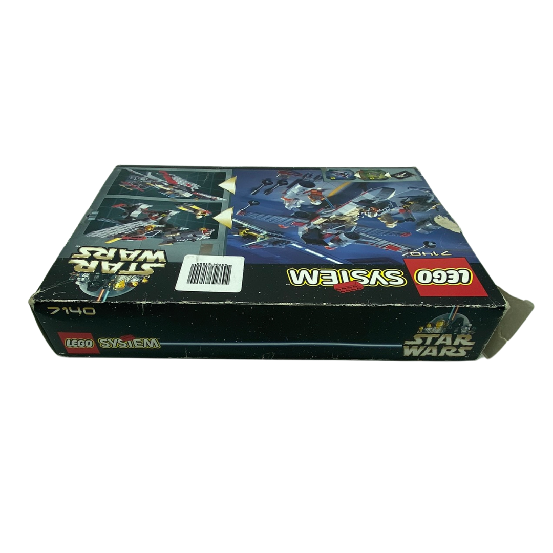 Lego Star Wars X-Wing 7140 99% complete boxed Minifigures Luke Biggs R2D2