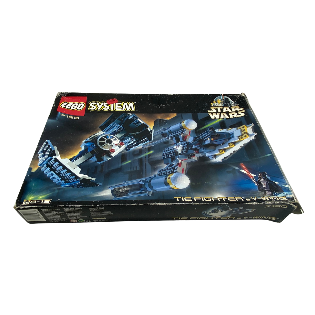 Lego Star Wars 7150 Darth Vader's Tie Fighter & Y-Wing & boxed complete