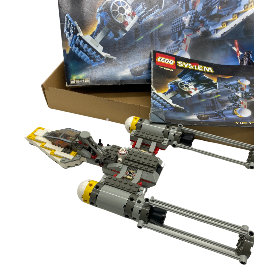 Lego Star Wars 7150 Darth Vader's Tie Fighter & Y-Wing & boxed complete