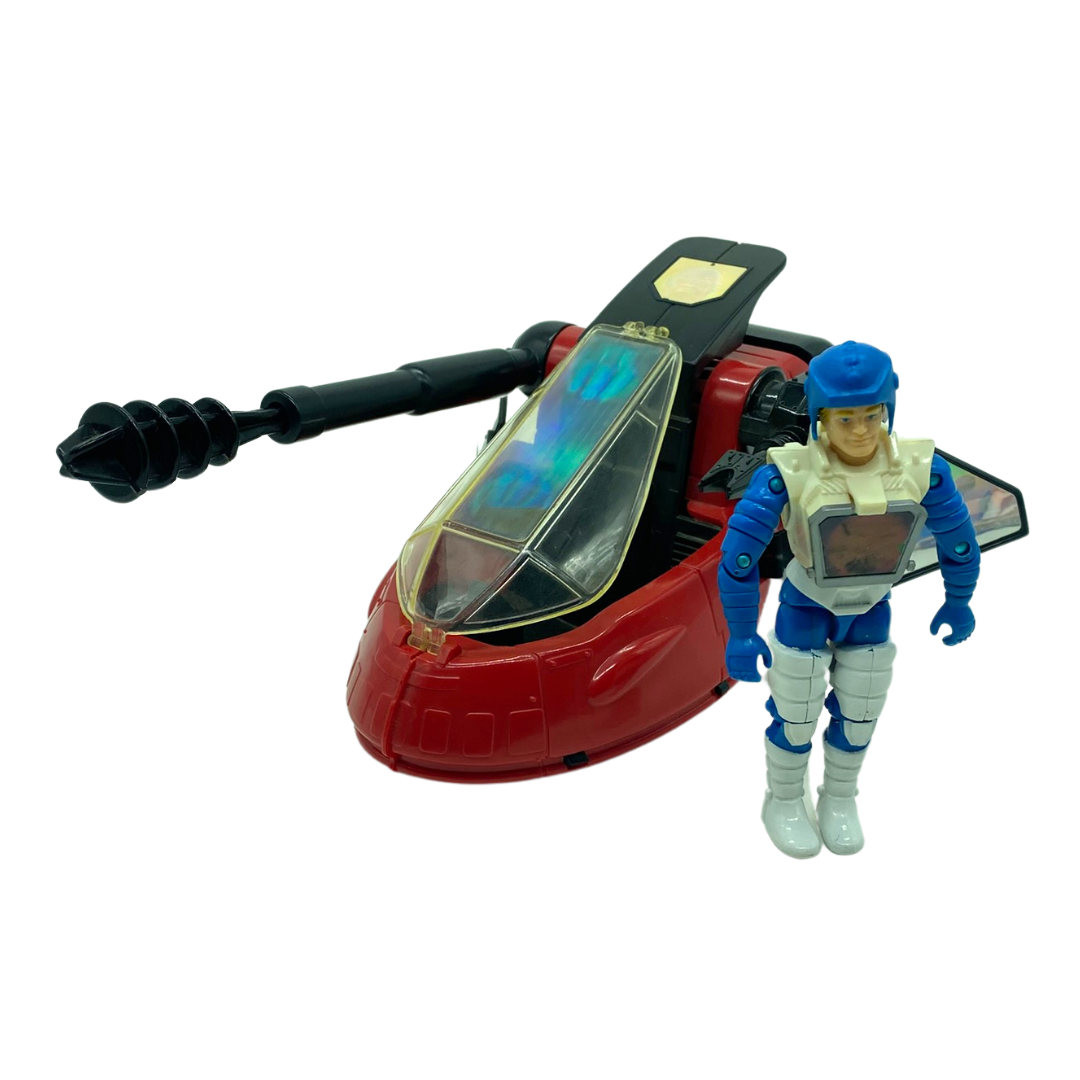 Visionaries complete Lancer Cycle vehicle with Ectar and helmet 125D