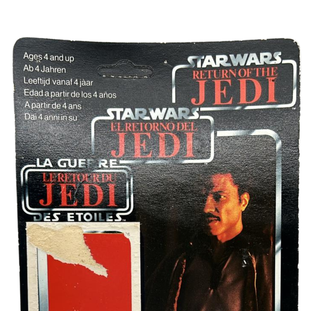 Vintage Star Wars Lando Calrissian Tri-Logo Cardback