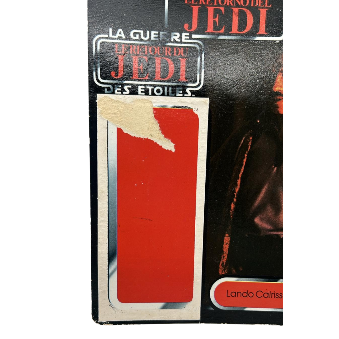Vintage Star Wars Lando Calrissian Tri-Logo Cardback