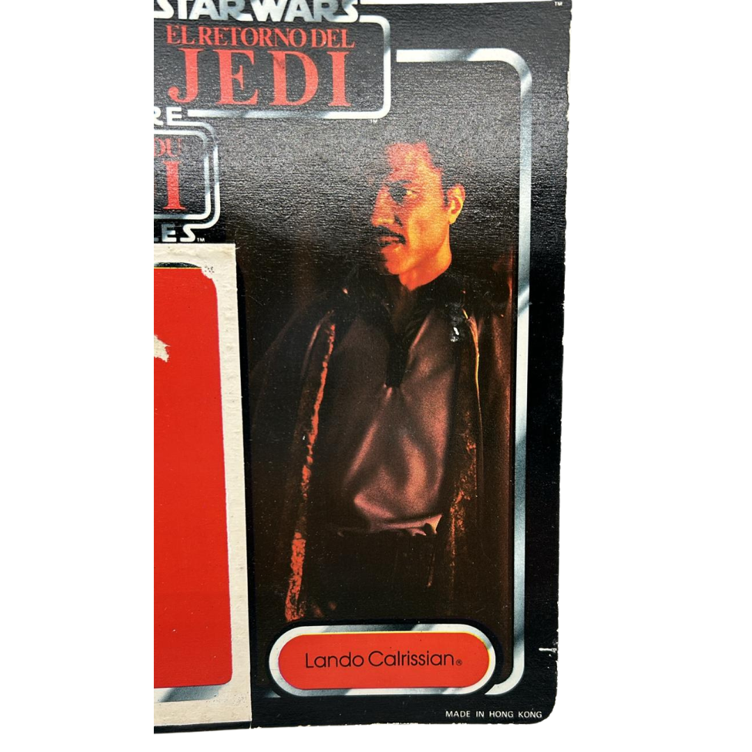 Vintage Star Wars Lando Calrissian Tri-Logo Cardback
