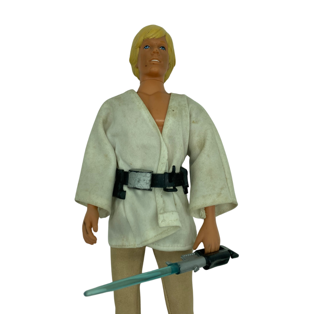 Vintage Star Wars Luke Skywalker large figure nr complete Palitoy box from 1978