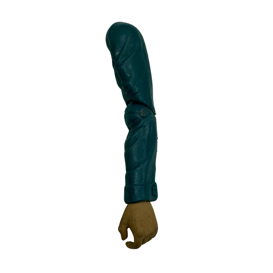 Marx figure left arm part with all fingers and appears to be in good condition