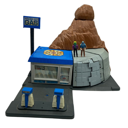 M.A.S.K  Boulder Hill playset complete with Buddy Hawks & Alex Sector 87