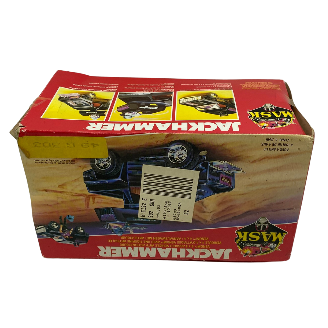 M.A.S.K Jackhammer complete with Cliff Dagger & box MASK by Kenner