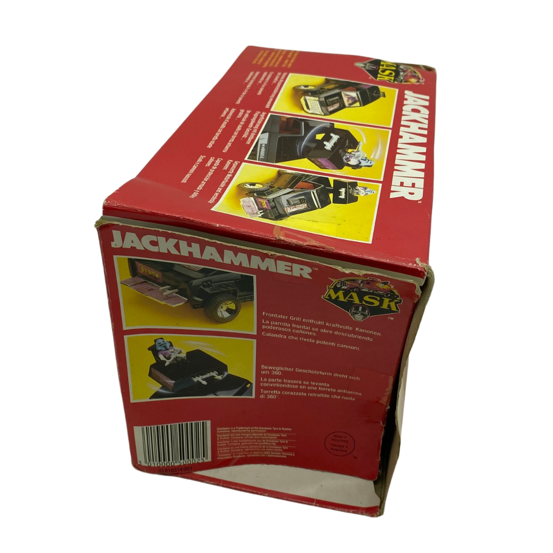 M.A.S.K Jackhammer complete with Cliff Dagger & box MASK by Kenner
