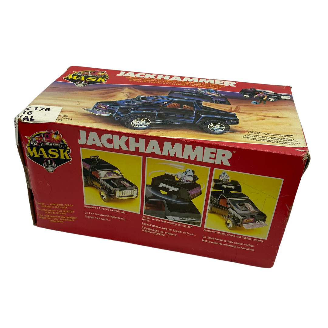 M.A.S.K Jackhammer complete with Cliff Dagger & box MASK by Kenner