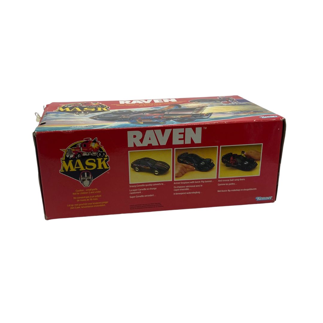 M.A.S.K. Raven empty box good colour and condition as shown by Kenner original