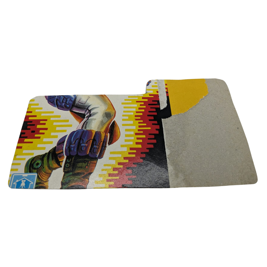 GI Joe, Action Force Maverick filecard Dutch / French version, Arend / Voltigeur