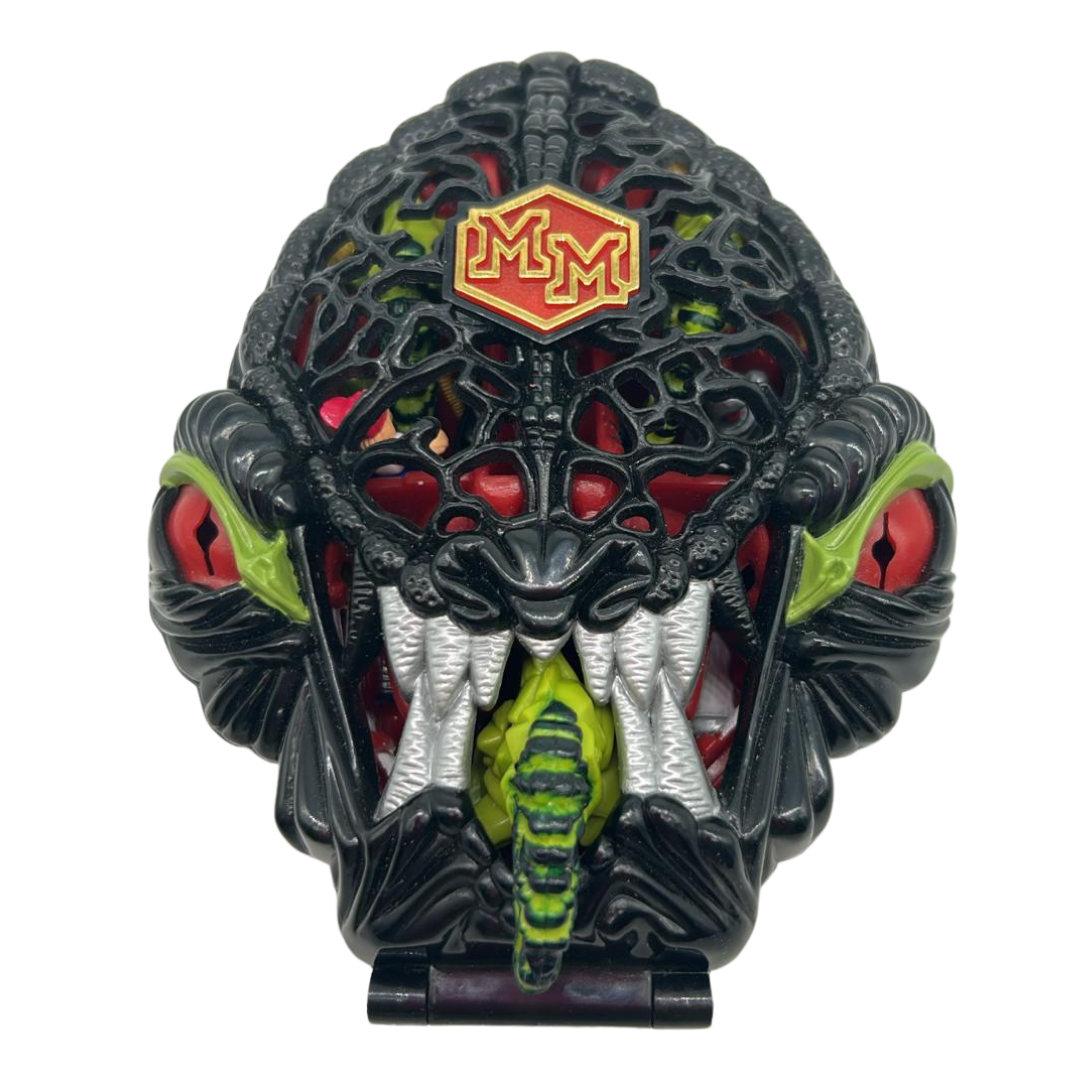 Mighty Max Fire Alien complete set rare variant of the Ice Alien Doom Zone